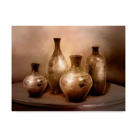 Ata Alishahi 'Beautiful Vases' Canvas Art,35x47